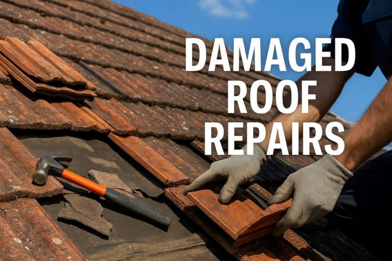 damaged roof repairs