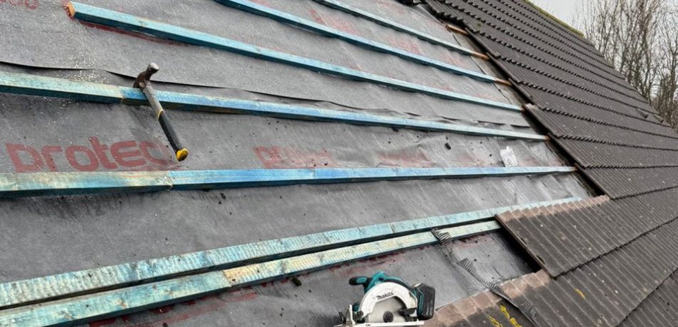 roof leaks repaired valley tiles felt wick st lawrence